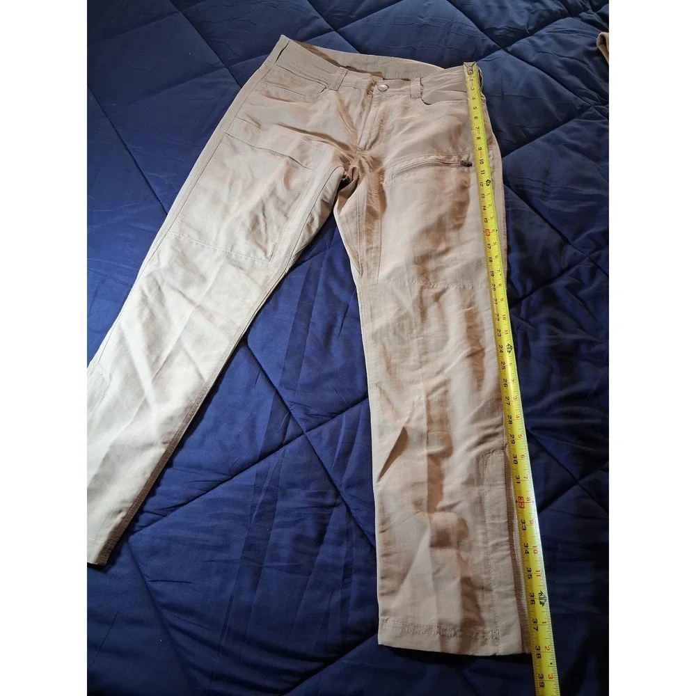 The North Face Mens Tan Hiking Pants Size 32 Short Khaki Outdoor‎ Trekking